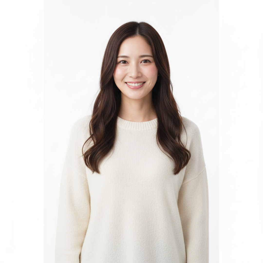 改善されて笑顔が戻ってきた女性