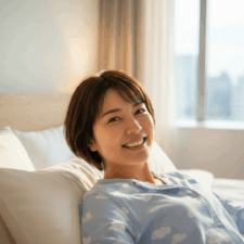 笑顔が戻りましたね♪