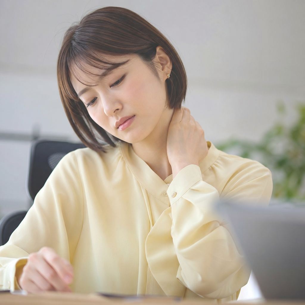 首コリの女性