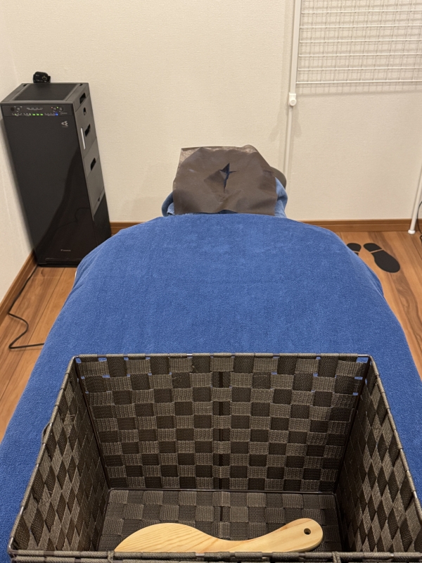 かくれ家の施術ベットが進化しました。